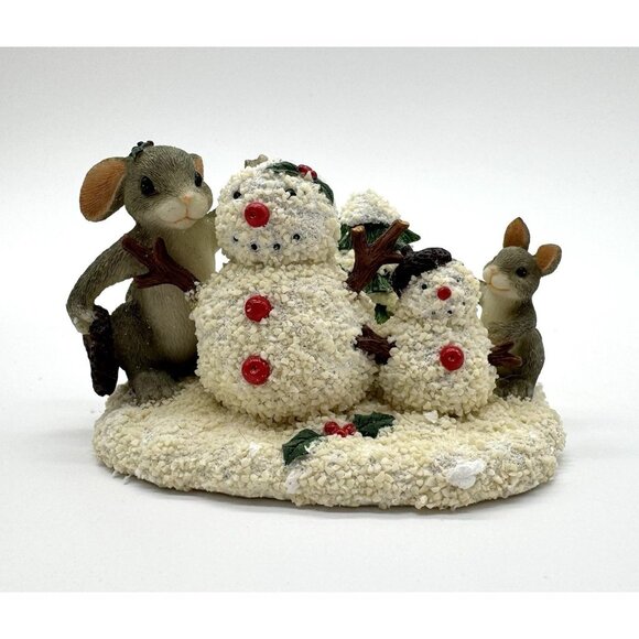 Charming Tails Just The Right Size Figurine Fitz & Floyd Original Box bunny - Picture 2 of 7